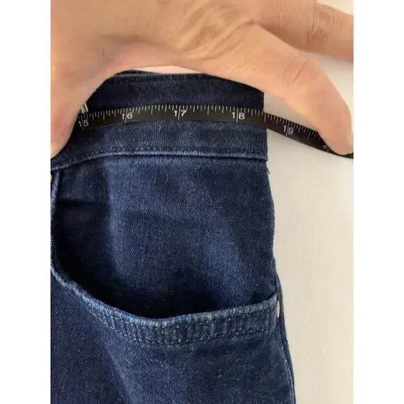 Boden Marylebone Slim Bootcut Women's Sz US 16R Dark Wash Jeans Pants - Picture 7 of 9